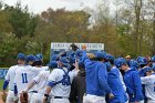 Baseball vs CGA  Wheaton College Baseball vs Coast Guard Academy during game one of the NEWMAC semi-finals playoffs. - (Photo by Keith Nordstrom) : Wheaton, baseball, NEWMAC